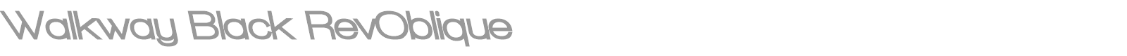 Walkway font preview